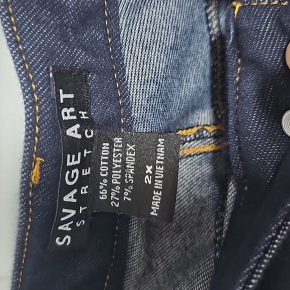 Dark Denim Capri Pants - Picture 4 of 9
